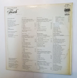Винтажная виниловая пластинка LP Johann Friedrich Fasch Virtuosi Saxoniae, Ludwig Guttler Johann Friedrich Fasch 2 LP(GDR 1988)