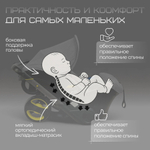 Коляска-автолюлька Bubago Mirco серый