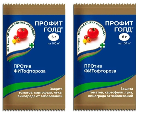 Профит Голд  пак. 6 г от фитофтороза, набор 2шт