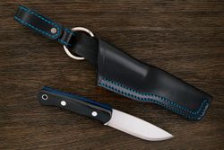 Нож для бушкрафта Beaver knife America 2.0, клинок 116мм, сталь Х12МФ