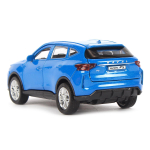 Модель ин. мет. "Haval F7" 12см, двери, багаж, синий, в коробка F7-12-BU (Технопарк)