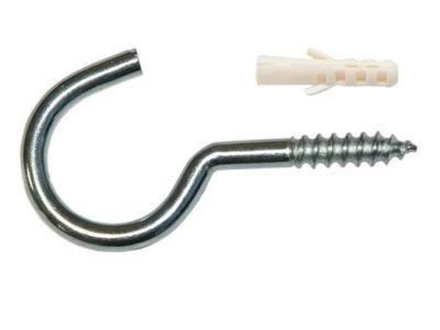 Шуруп с крюком 5х65 (2шт) №183