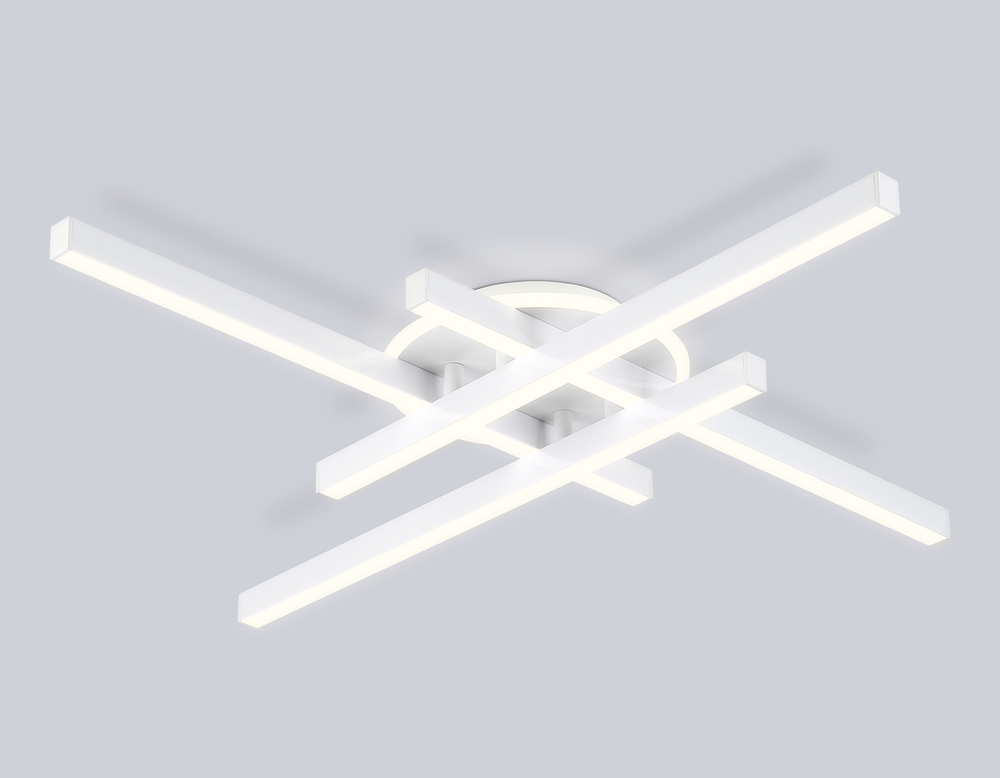 FL6281 WH белый 58W 3000K-6400K 700*700*85 (ПДУ ИК)