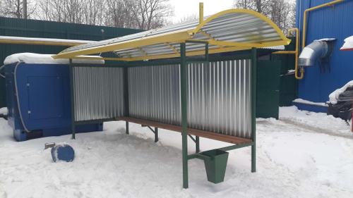 Остановочный павильон-ПО 4м.