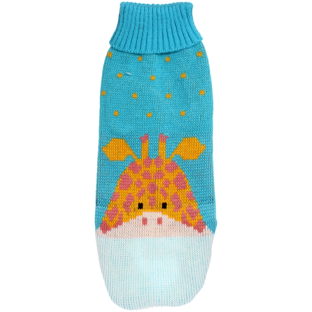 Кофта - свитер для мелких пород собак и кошек «BRO Style», цвет голубой, р L