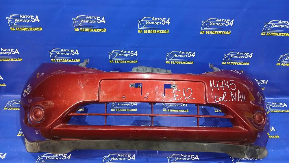 Бампер передний NISSAN NOTE 2012-2016