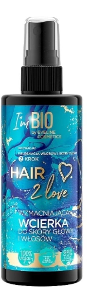 EVELINE HAIR 2 love Укрепляющая сыворотка для волос и кожи головы 150мл (*18)