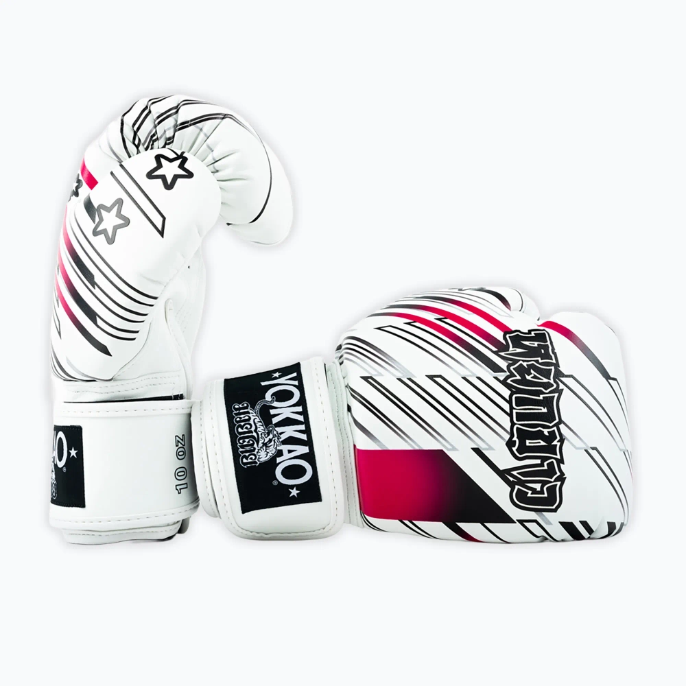 Боксёрские перчатки YOKKAO Power Boxing white