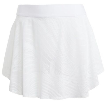 Теннисная юбка Adidas Tennis Pro Climacool+ Print - белый