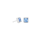 Серьги-пусеты Coeur de Lion Light Blue-Silver 0500/21-0741 цвет голубой, серебряный