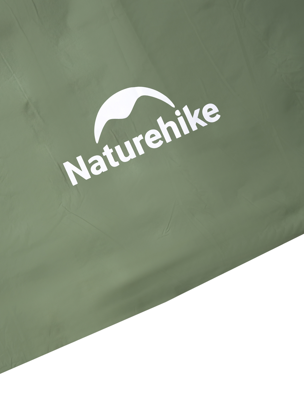 Спальный мешок летний Naturehike LW180, зеленый (NH21MSD09), молния слева
