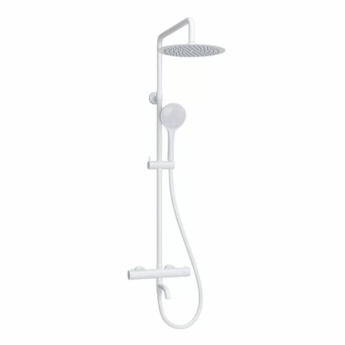 Душевая система WasserKraft Mindel 8500 SET2640 Thermo белый Soft-touch