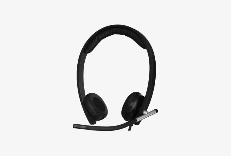 Проводные наушники Logitech H650e черный 2013