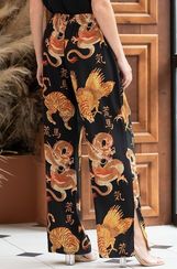 Пижамные брюки Mia-Amore 5078 "Dragon"