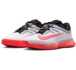Женские теннисные кроссовки Nike Zoom Vapor Pro 3 HC Premium - white/hot lava/wolf grey