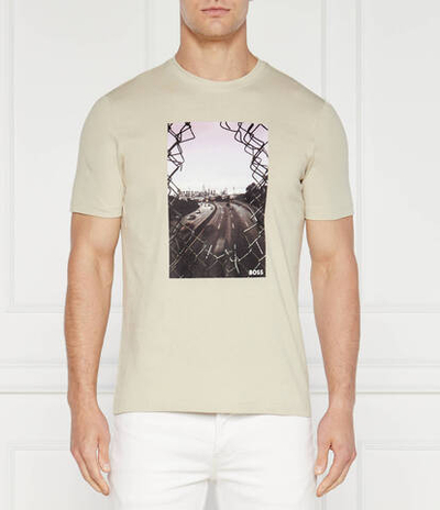 Футболка Urban BOSS ORANGE - бежевый(50522638)