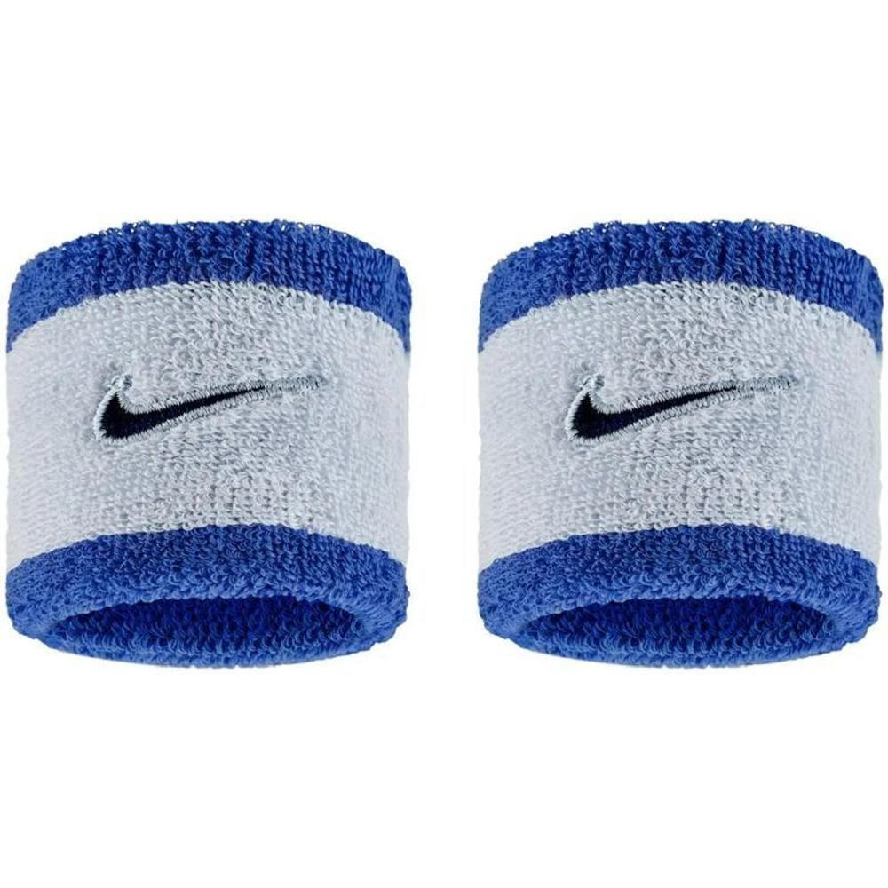 Теннисные напульсники Nike Swoosh 2P - ghost/comet blue/blue void