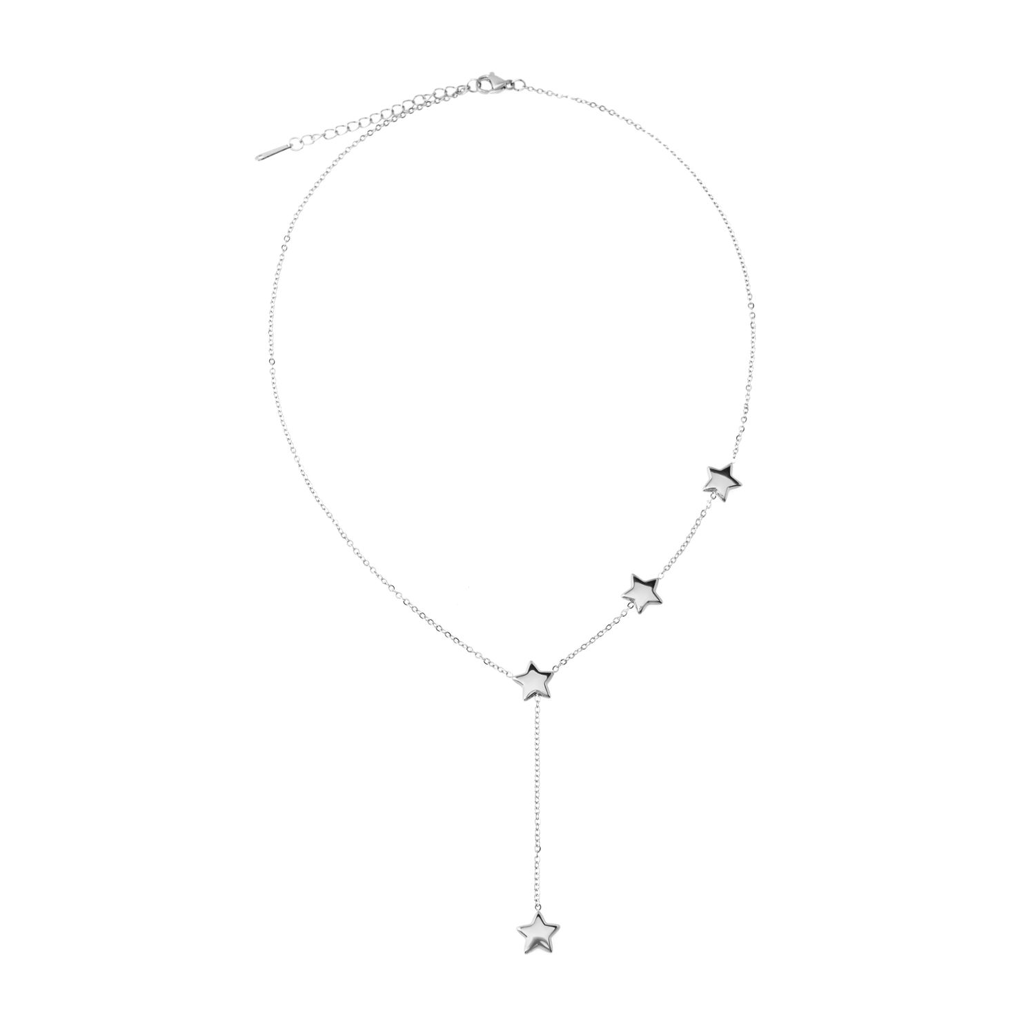 Колье Star Shower Necklace - Silver