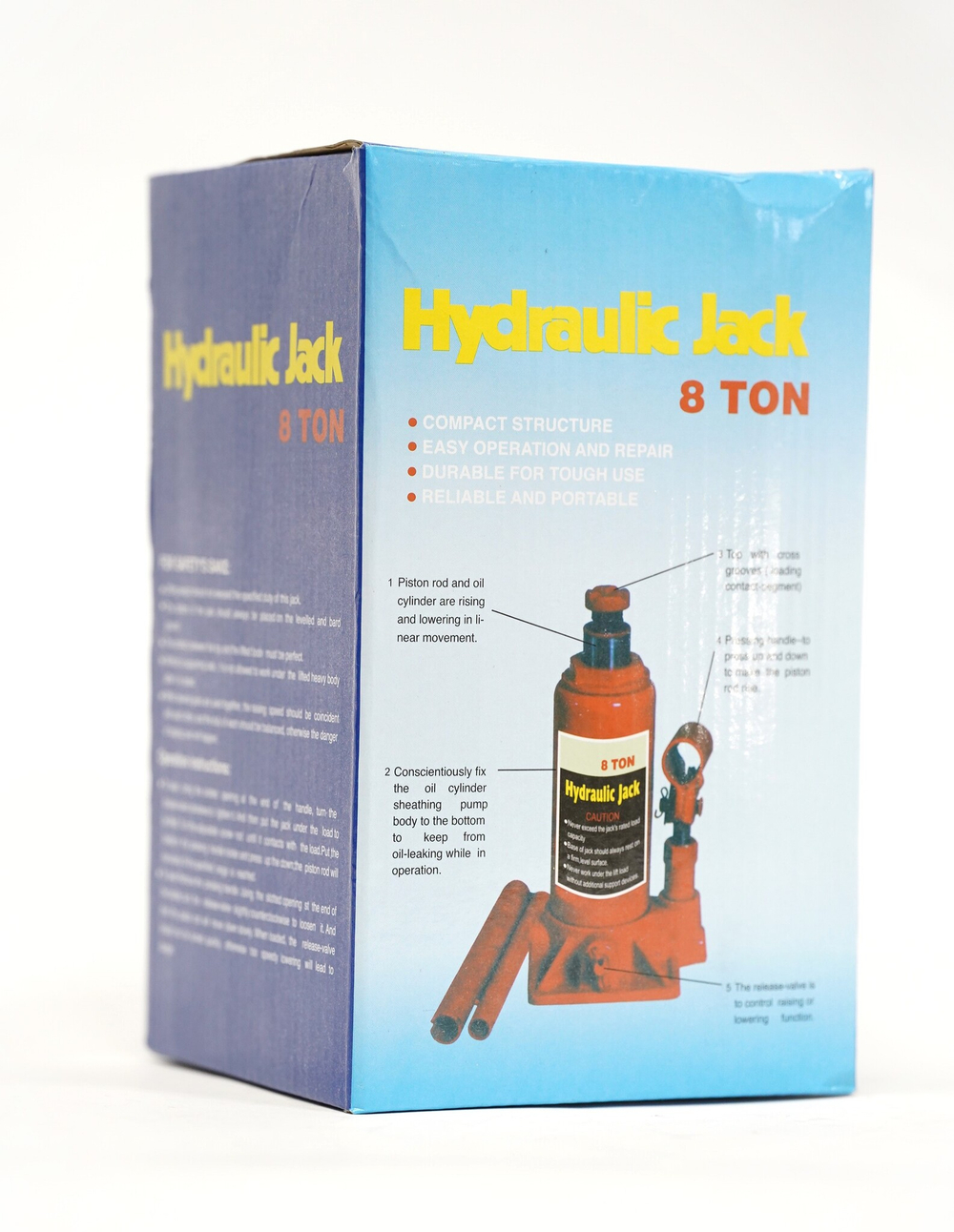 ДОМКРАТ DECO ГИД/Й БУТЫЛОЧНЫЙ 8ТПОДЪЕМА DMK8