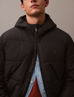 Утепленная куртка Calvin Klein Heavyweight Hooded Long Puffer Coat Black Beauty