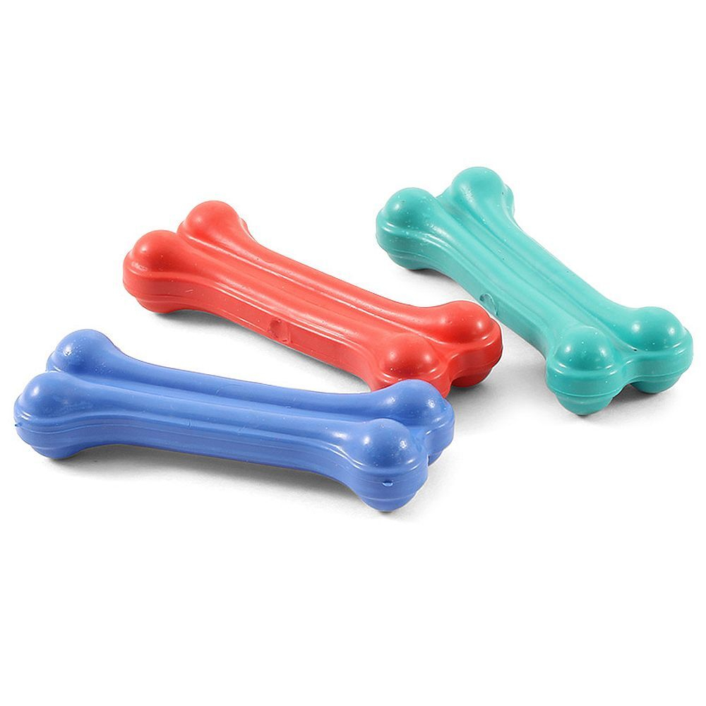 Игрушка для собак из резины "Кость литая №1", 7,5см (Цена за 1 шт) Gamma