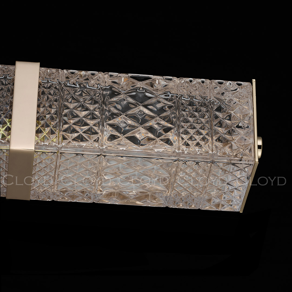 Подвесной светильник Cloyd PROMENADE P1 / шир. 110 см - золото (арт.11527)