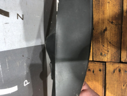 Юбка переднего бампера Hyundai Creta 1 (GS) 16-21 Б/У Оригинал 86591M0000