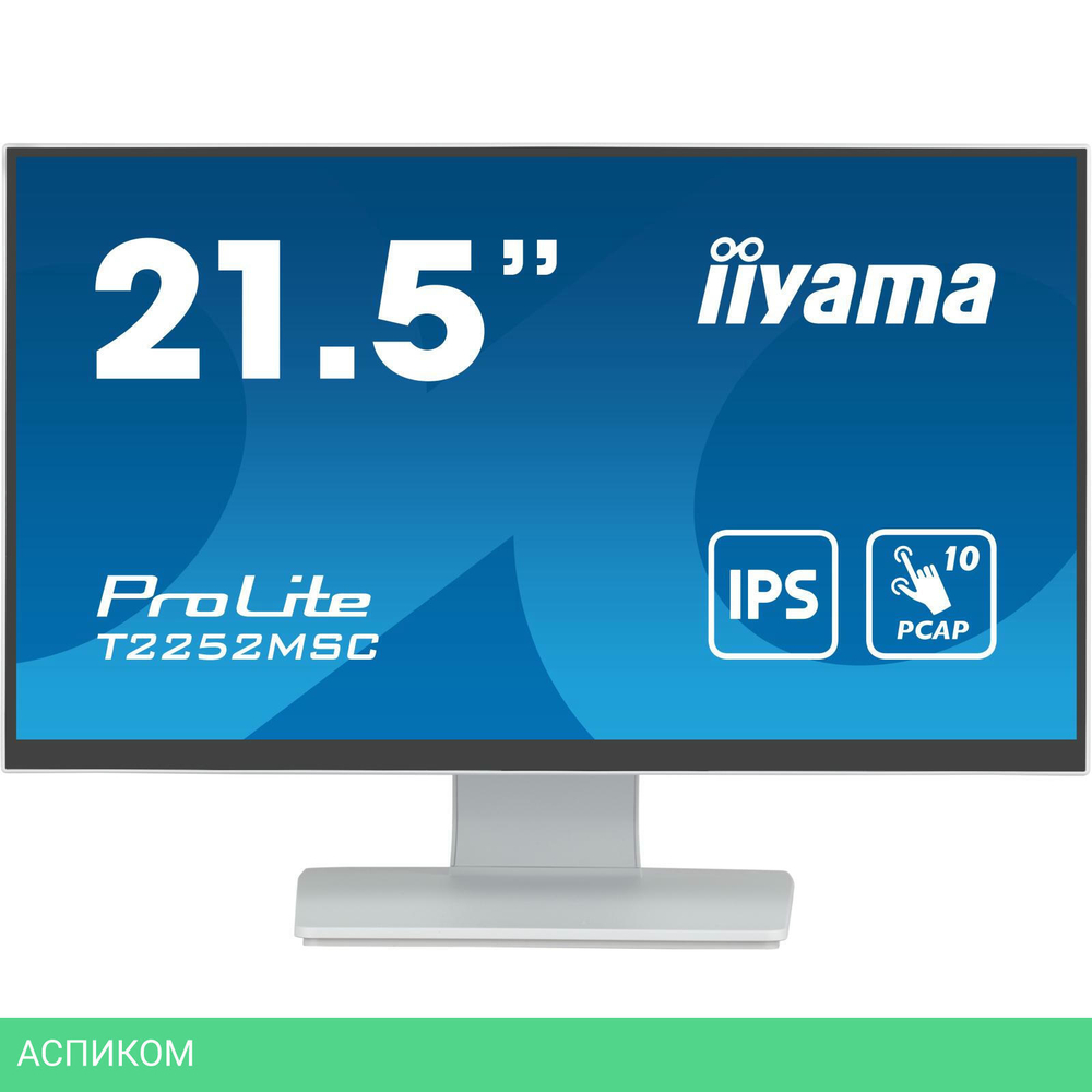 Монитор Iiyama ProLite T2252MSC-W2 белый