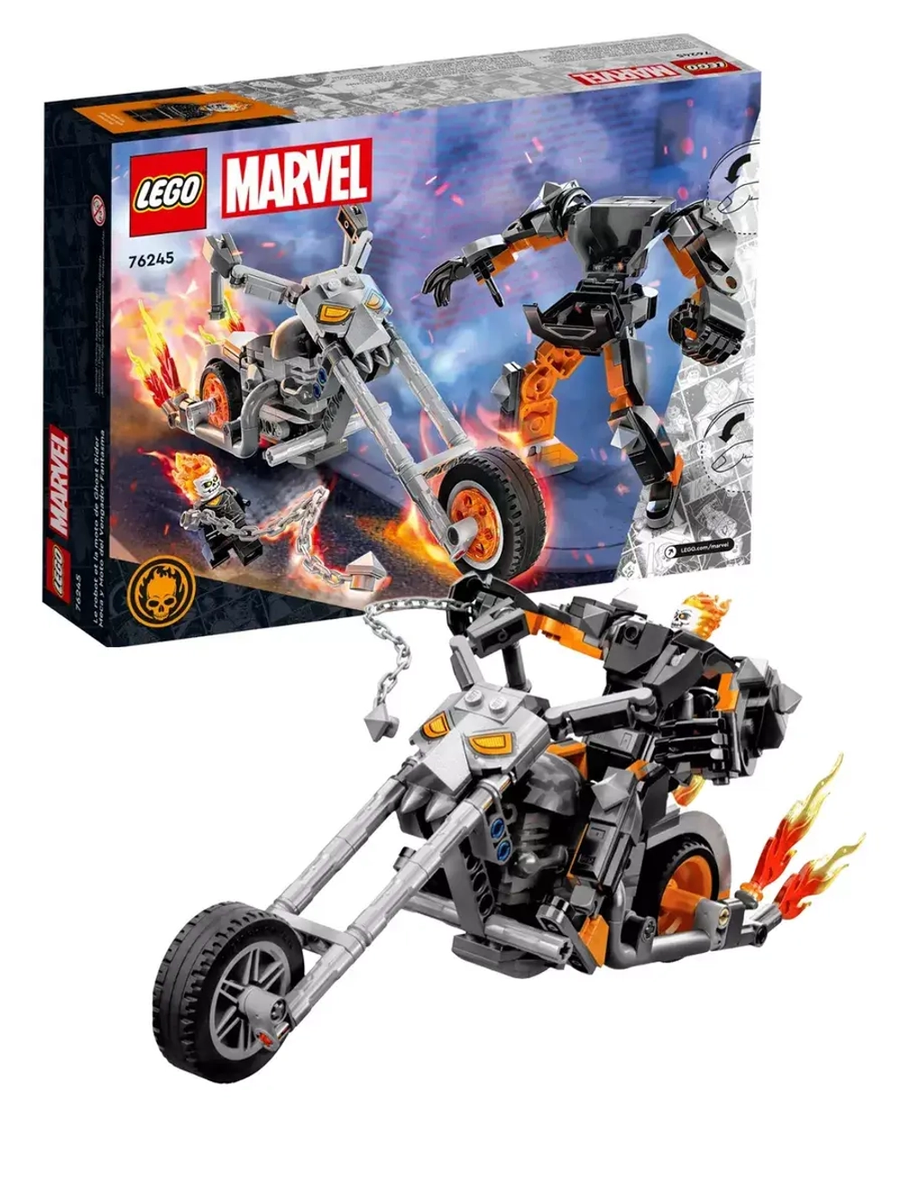 Лего Марвел 76245 Призрачный гонщик Lego Super Heroes