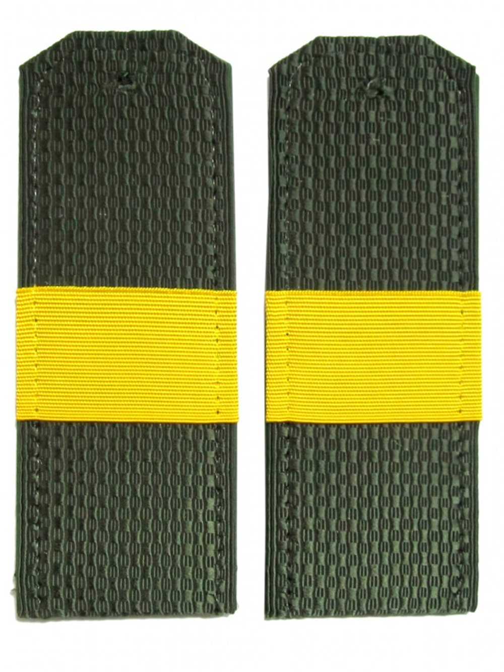 Погоны оливковые с нашитым желтым галуном Ст. Сержант