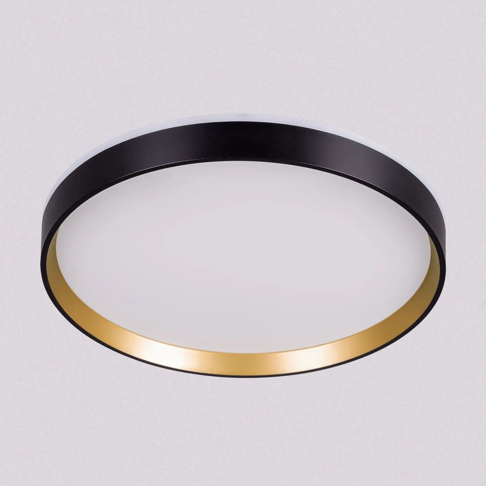 Citilux ETALON CL750321R LED RGB Светильник с пультом Чёрный+Золото