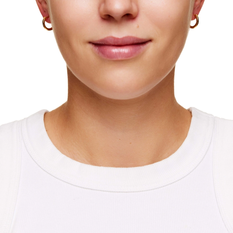 Серьги Золотые Обручи