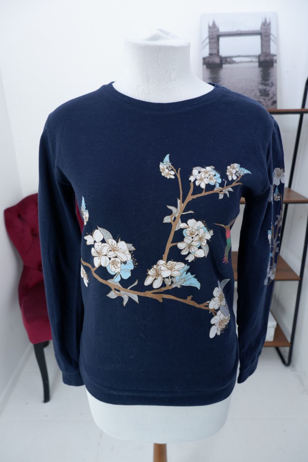 Джемпер Твоё с принтом 44 размер