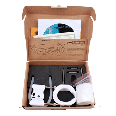 Экстендер для увеличения пениса Open Wide Restraints (Цвет: белый)