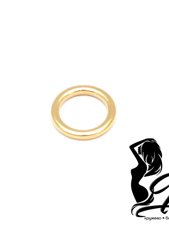 Кольцо Италия, 10 мм, металл, золото