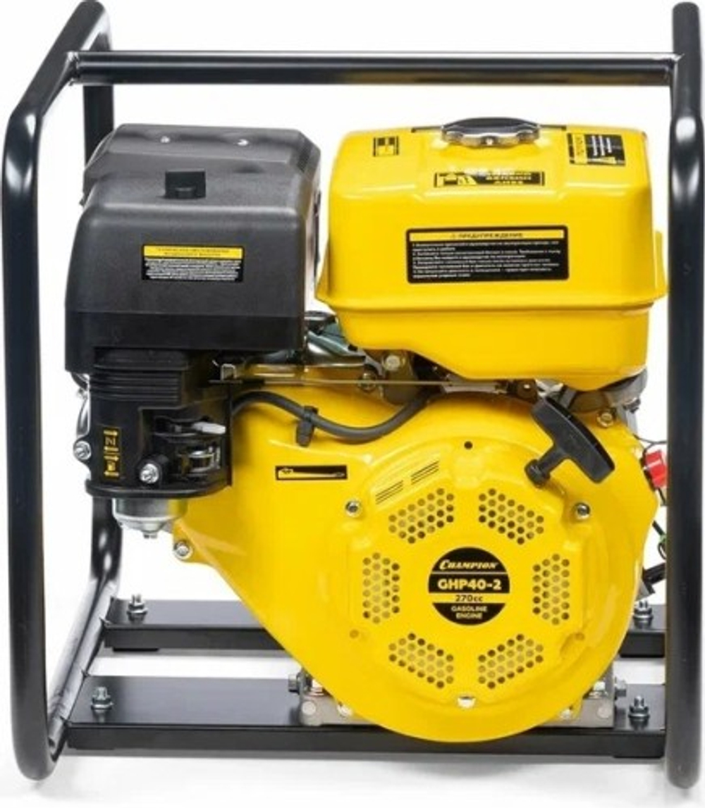 Мотопомпа бензиновая CHAMPION GHP40-2 для слабозагрязненной воды, высоконапорная