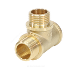 Тройник латунь переходной Ду 20х15х20 (3/4"х1/2"х3/4") ВР/НР/НР VALFEX VF.133.L.034.012.034