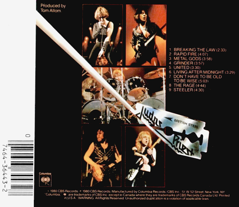 Judas Priest / British Steel (CD)
