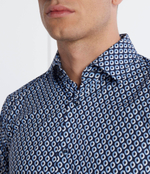 Рубашка H-HANK-kent-C1-214 BOSS BLACK - голубой(50508767)