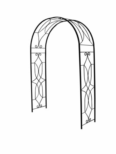 Арка с элементами ковки №2 М0000002