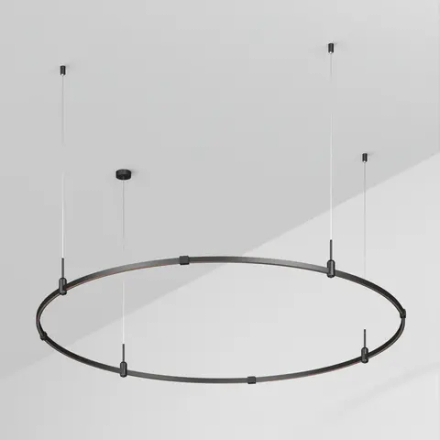 Основание ART-APRIORI-ROUND-HANG-R1500 (BK) (Arlight, IP20 Металл, 3 года) 048491