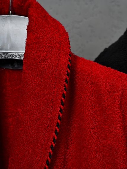 Набор махровый халат мужской и женский с полотенцами PIERRE CARDIN