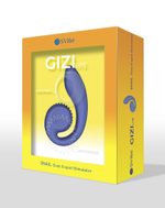 Синий инновационный вибратор SVibe Gizi Lite