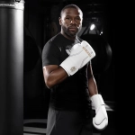 Боксёрские перчатки Hayabusa Mayweather Contender white/gold