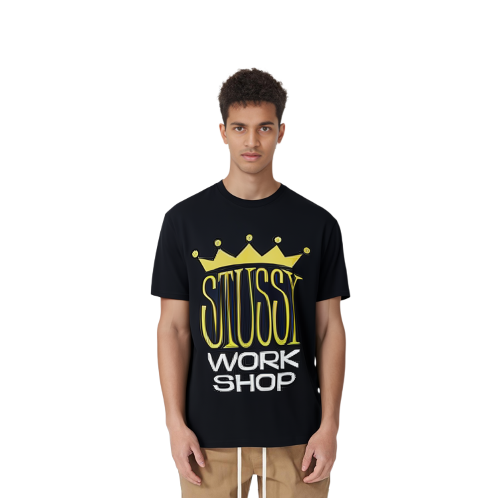 Футболки Stussy x OUR LEGACY Surfman 2 Pigment Dyed Tee Logo T, 3903765