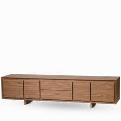 ТВ-Тумба Nora ширина 215 см, шпон ореха