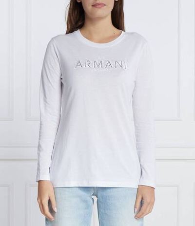 Блузка Armani Exchange - белый(6RYT49 YJ3RZ)