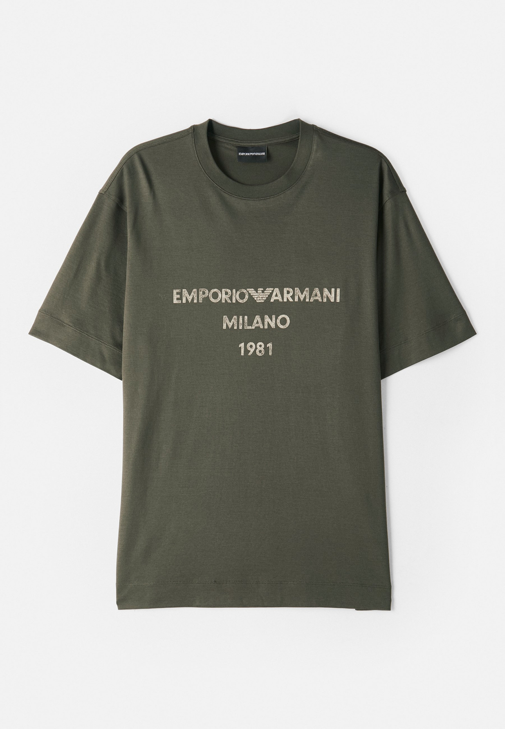 Emporio Armani Футболка с принтом - Чёрный