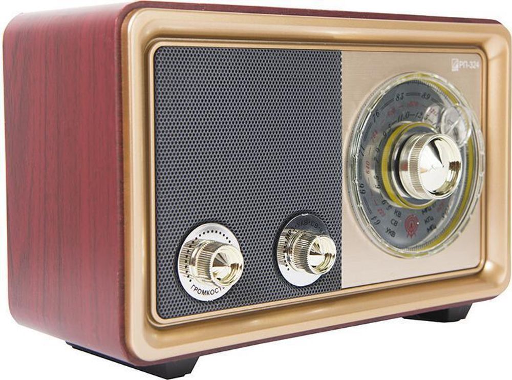 Сигнал БЗРП РП-324 УКВ 64-108МГц СВ КВ бат. 2*R20 220V USB/microSD/AUX лупа Радиоприемник