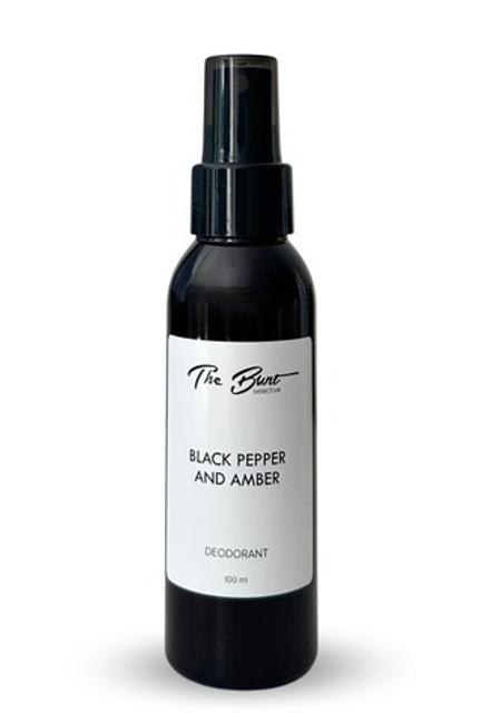 Дезодорант для тела Black Pepper & Ambre (Черный перец), THE BUNT